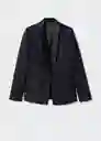 Blazer Americana Jordan Negro Talla M Mujer Mango