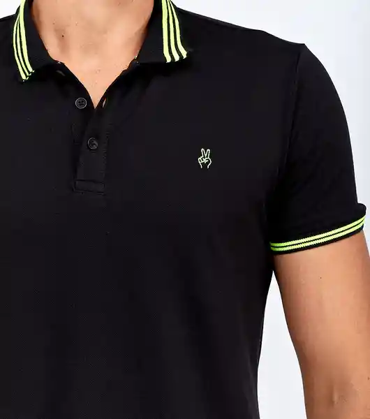 Typer Camiseta Polo Negro Talla M 824122