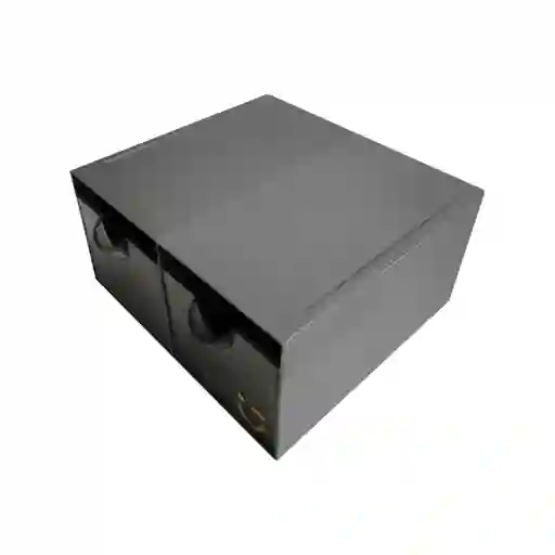 Organizador Grande de 2 Cajones Silvery Gray Gris Oscuro Miniso