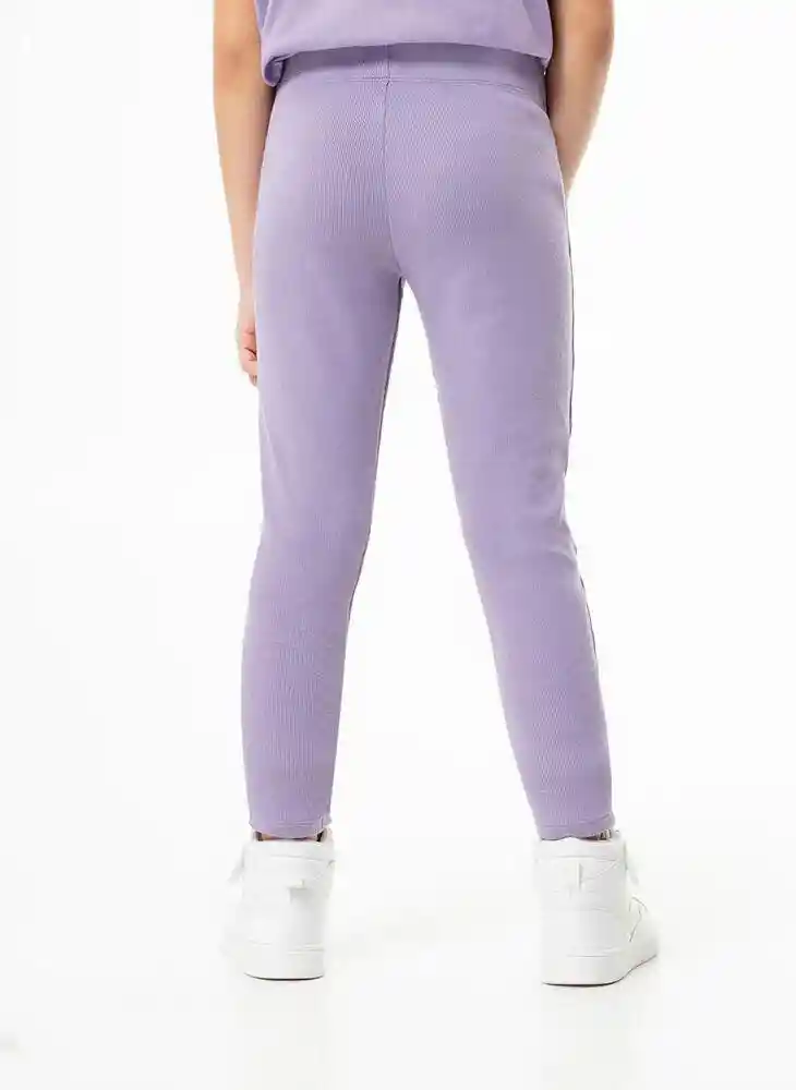 Legging Tiro Medio 8 - Morado