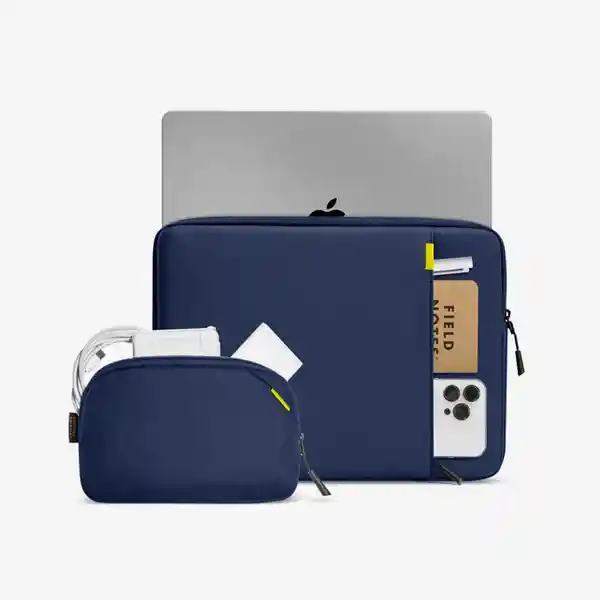 Tomtoc Set Laptop Cover Defender Azul 14''