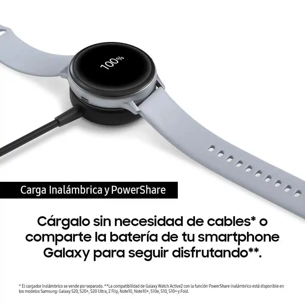  Reloj Samsung Galaxy Watch Active 2 44Mm Silver 