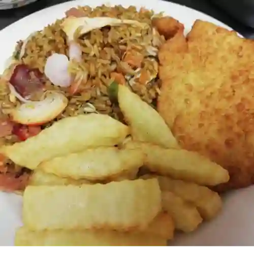 Chow Fan Chuleta