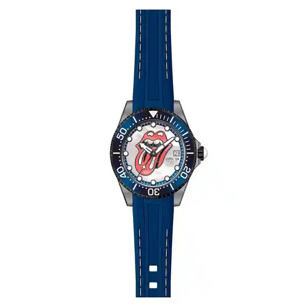 Invicta Reloj Hombre Azul Oscuro Blanco 2529C