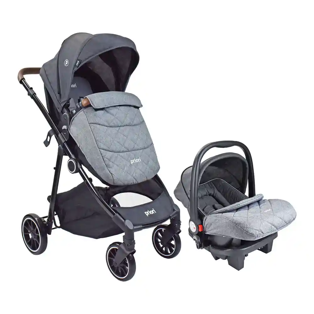 Coche Bebé Travel System Aria Ts Negro Priori