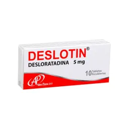Deslotin 5 Mg Tableta Recubierta