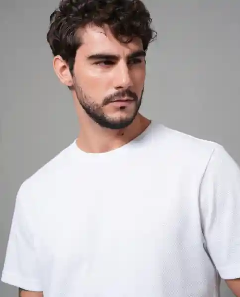 Camiseta Hombre Crudo M 103G101_CRU120404 Rifle
