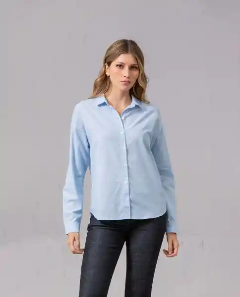 Camisa Mujer Azul XL 210 G103_AZU144318 Rifle