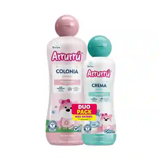 Of Colonia Rosada + Crema Bebe Arrurru