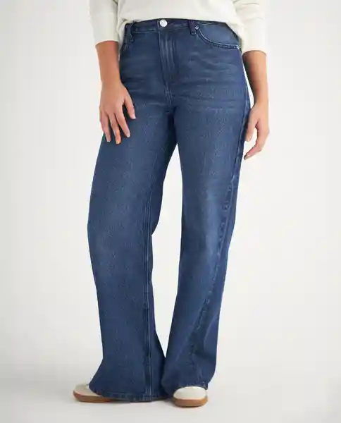 Jean Azul Rivera Medio Talla 6 679F004 Esprit