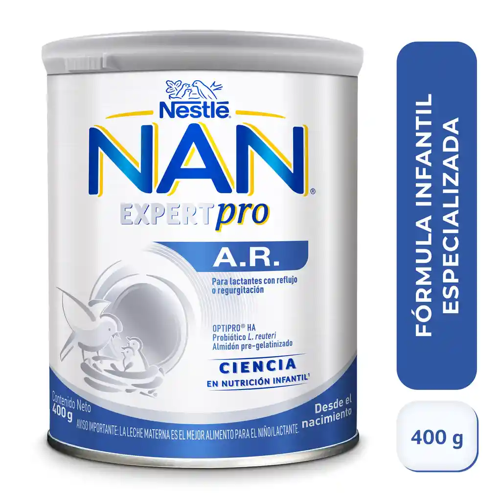 Fórmula infantil NAN EXPERTPRO AR x 400g