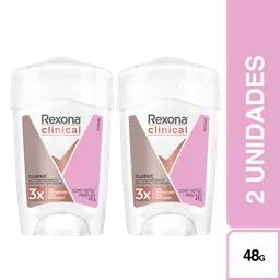 2 x Desodorante Rexona Clinical Mujer 48 g