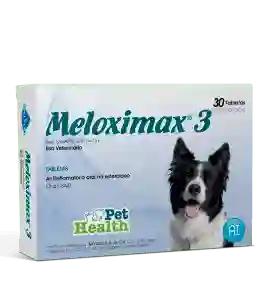Meloximax 3 Antiiflamatorio Oral Tabletas