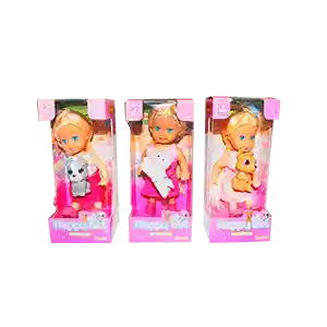 Toy Park Mueneca Happy Con Mascota