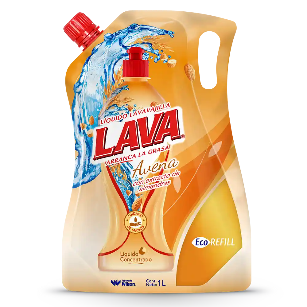 Lavavajilla Liquido Doypack Avena