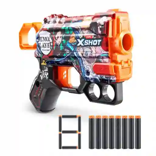 Lanzador de Dardos Xshot Demon Slayer Menace 8 Dardos