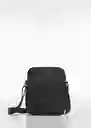 Bolso Allday Negro Talla 99 Hombre Mango