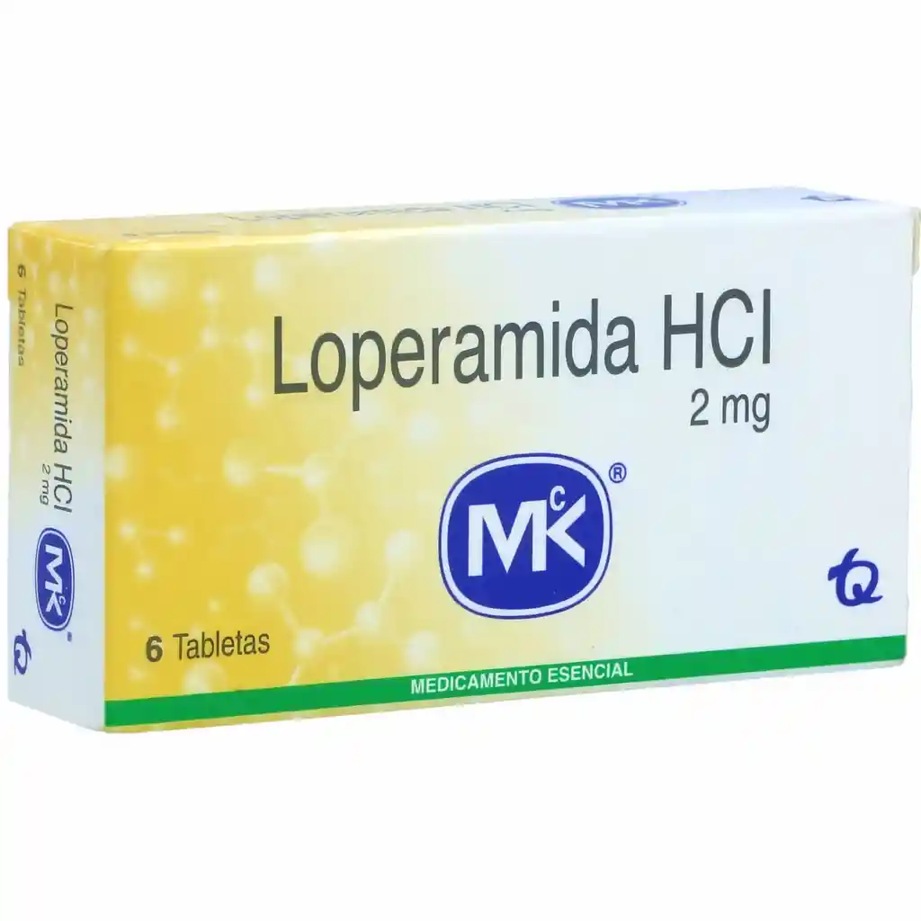 Loperamida 2Mg Caja X 6 Tablatas