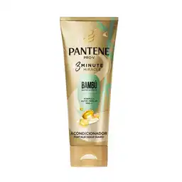 Acondicionador Pantene Pro-V 3 Minute Miracle Fortalecedor Diario Bambu Nutre y Crece Rinse 170 ml