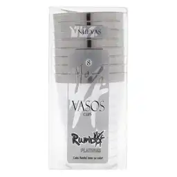 Rumba Vasos Desechables Platinum