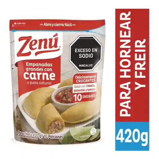 Zenú empanada con carne por 420 gr