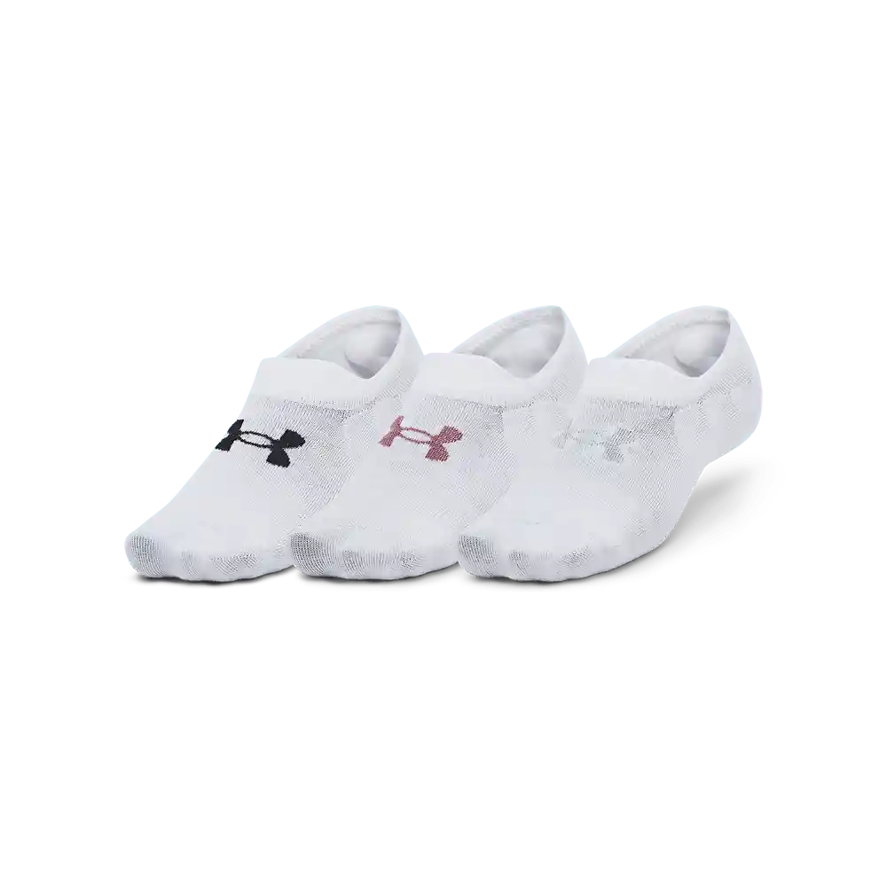 Under Armour Medias Essential Ultralowtab Hombre Blanco LG