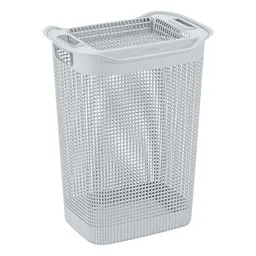 Rimax Cesto Plástico Ropa Tapa Gris