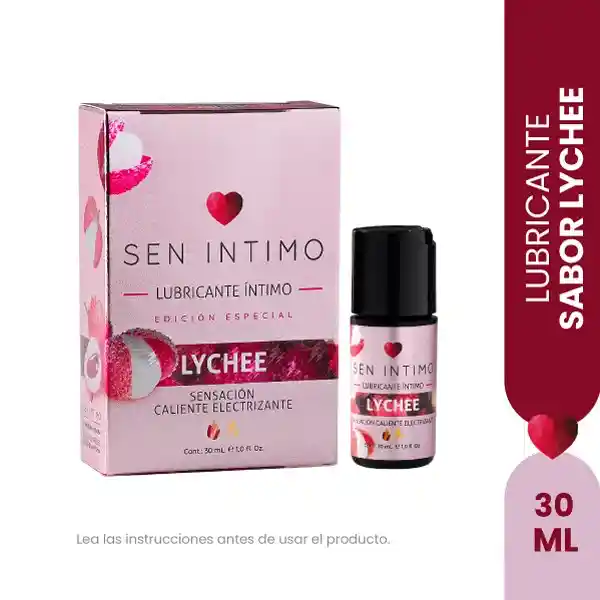 Sen Íntimo Lubricante Electrizante Lychee