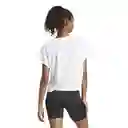 Adidas Camiseta Studio Para Mujer Blanco Talla M