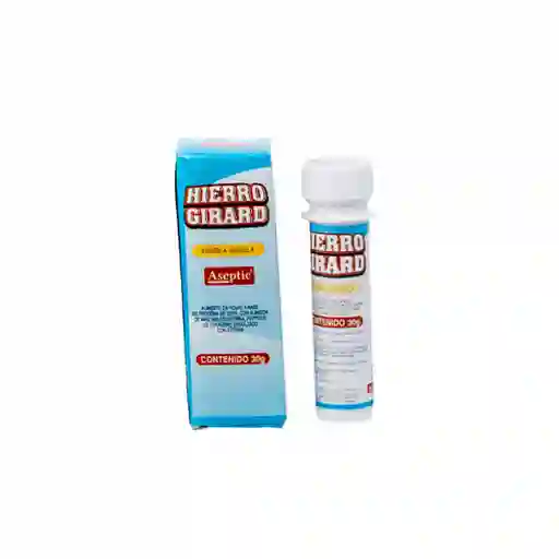 Hierro Girard Alimento En Polvoaseptic Vainilla 30 G