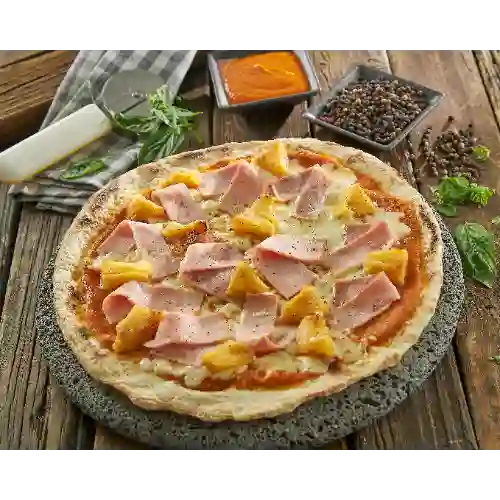 Pizza Jamón Piña