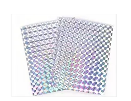 Papel Holográfico Plateado