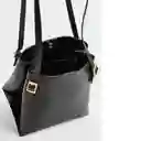 Bolso P Box Negro Talla 99 Mujer Mango