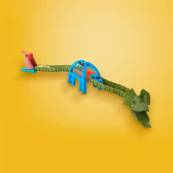 Pista de Carros en Forma de Dinosaurio Serie Miniso