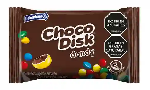 Choco Disk Chocolate Colombina de Color