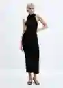 Vestido Margot-A Negro Talla XS Mujer Mango