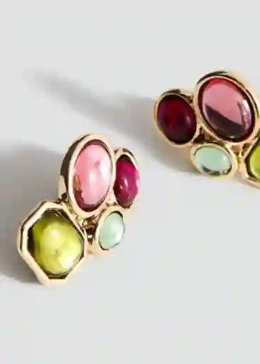 Pendientes Casilda Oro Talla 99 Mujer Mango