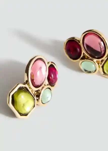 Pendientes Casilda Oro Talla 99 Mujer Mango