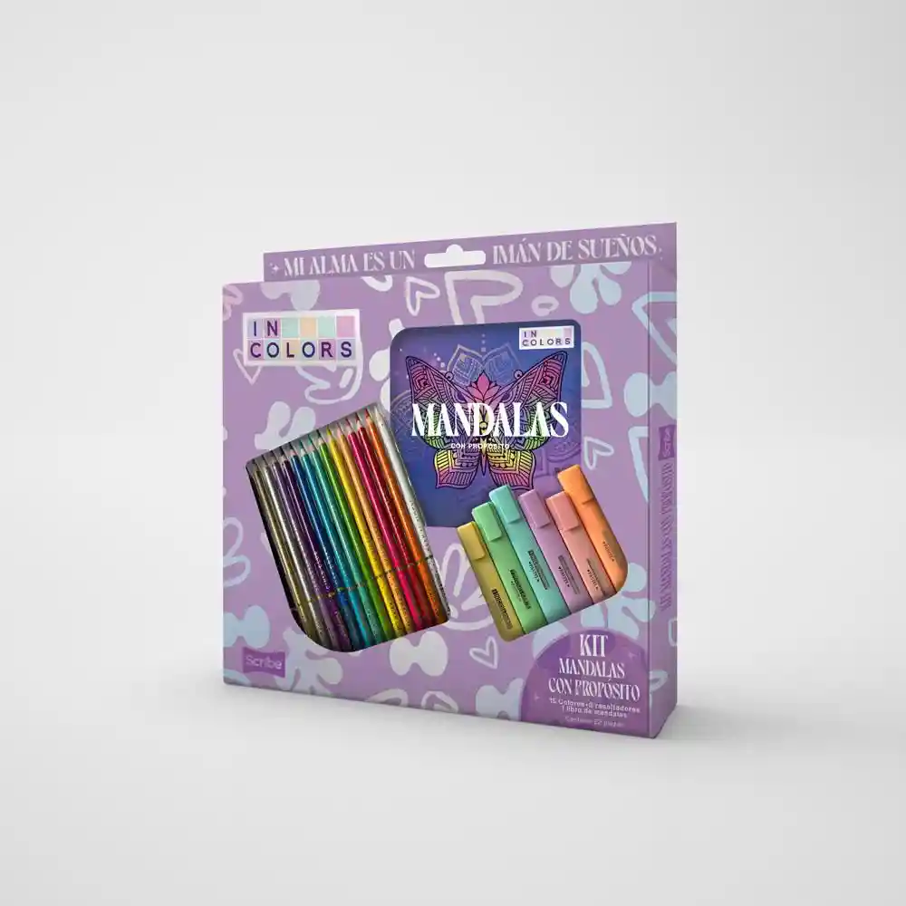 Kit Incolors Mandalas Scribe