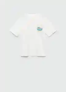 Camiseta Origins Off White Talla 14 Niños Mango