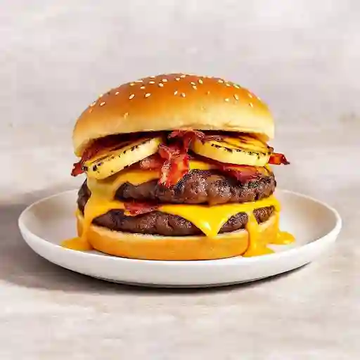 Hamburguesa de la casa