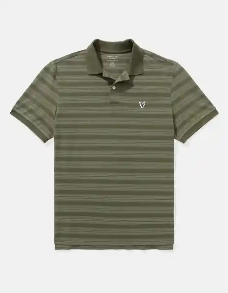 Camiseta Polo Hombre Verde Talla: X-LARGE 4183300 American Eagle