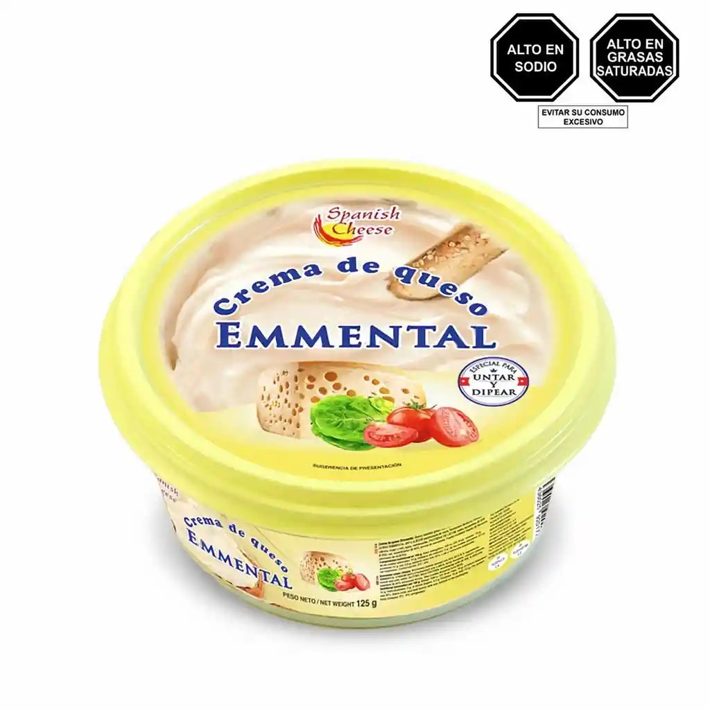 Emmental queso crema