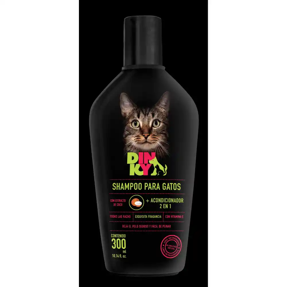 Dinky Shampoo Para Gato 2 en 1