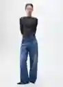 Camiseta Lilobar Antracita Talla S Mujer Mango