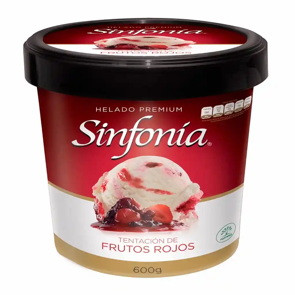 Sinfonía Of Helado Fr Roj Grt Ml Lychee Sinfonia