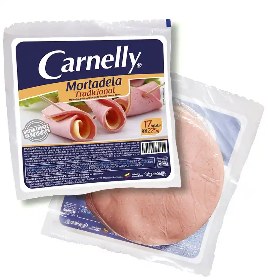 Mortadela Tradicional Carnelly