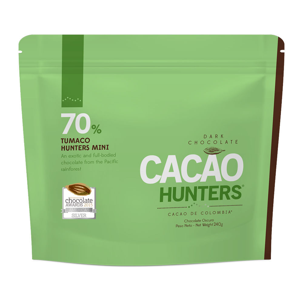 Hunters Mini Chocolate Cacao Oscuro 240 g
