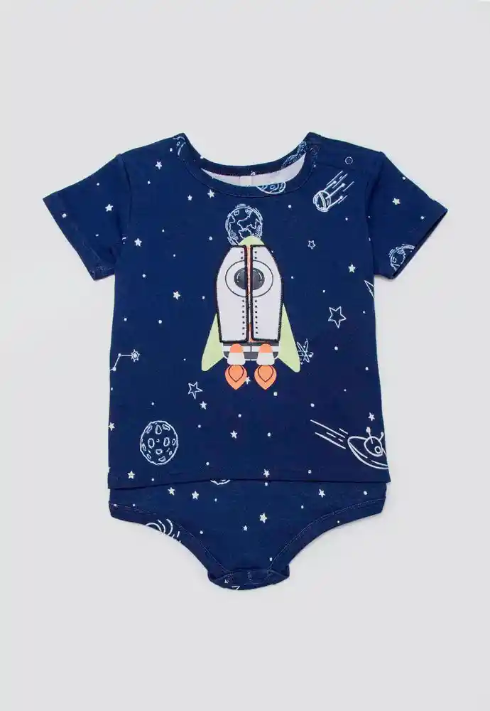 Body Manga Corta 18/24mese-estamp 2