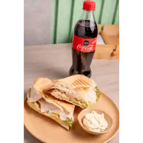 Sandwich Panini + Coca Cola